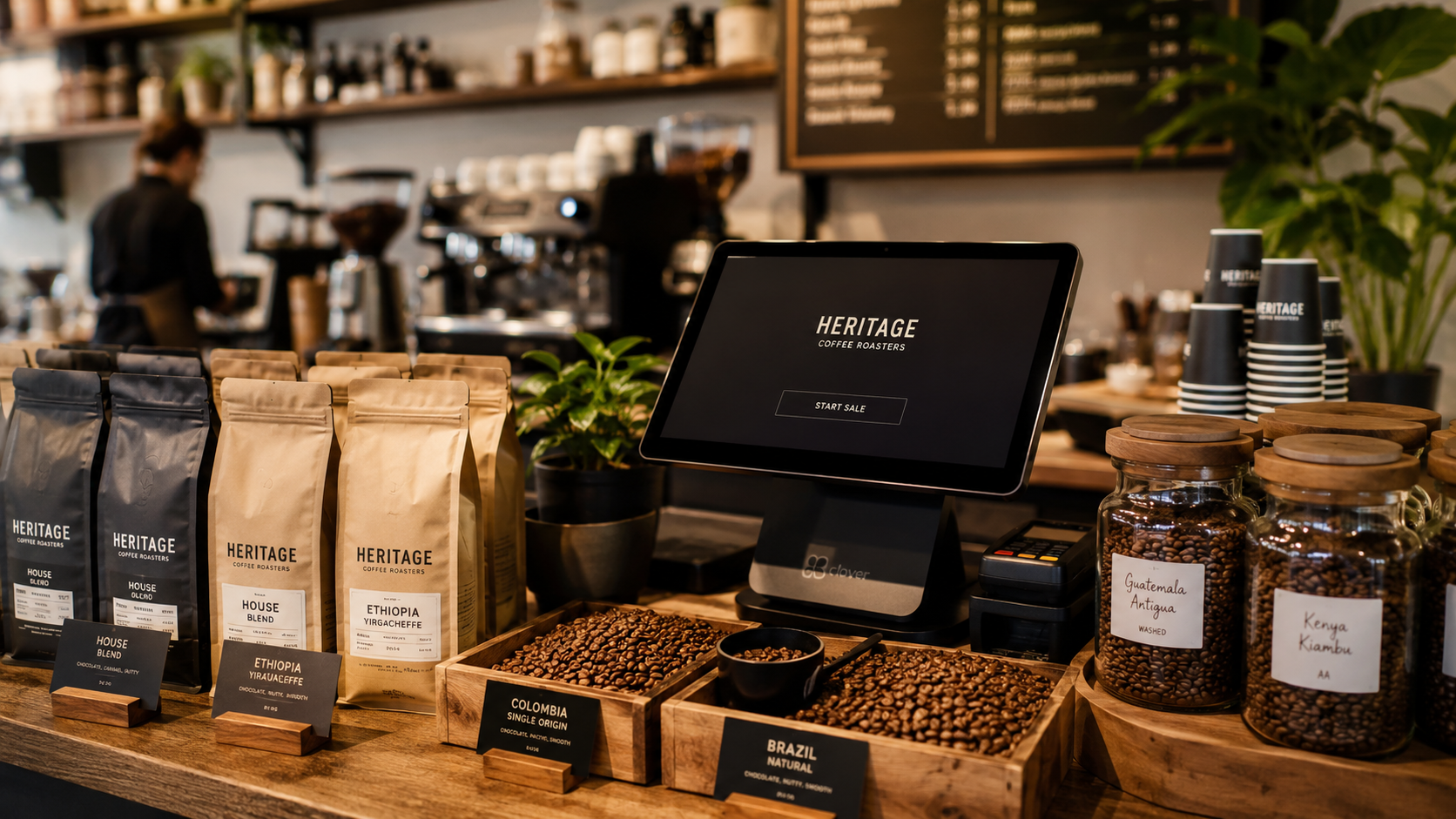 Case study in retail and coffee